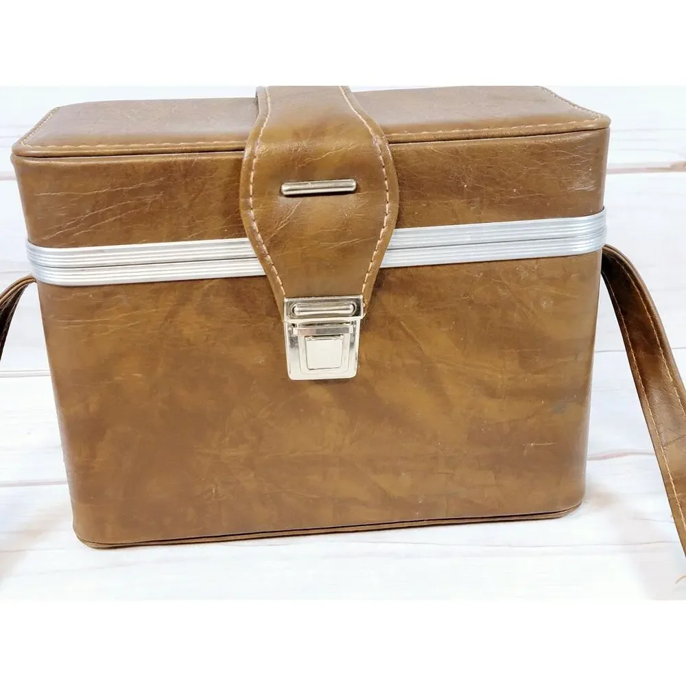 Vintage Camera Hard Case Bag Shoulder Strap - 12